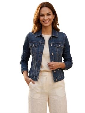 Denim Jacket, Gap Misses (S) Vintage Denim Jacket Like New!